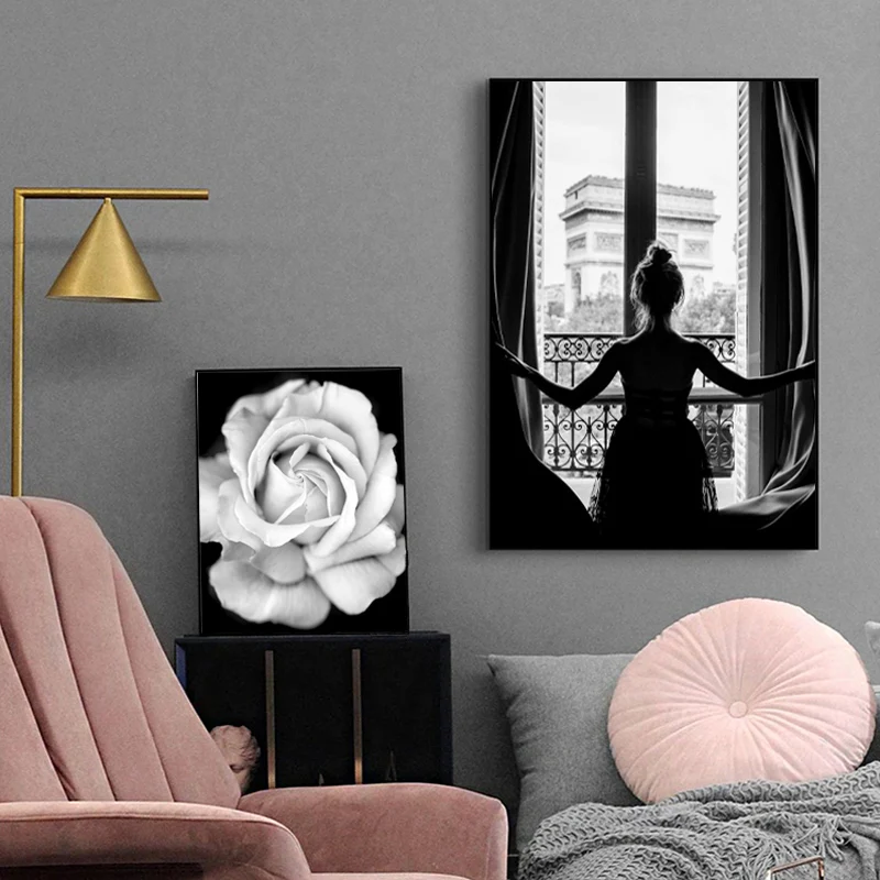 Scandinavian Boho Canvas Poster Home Wall Decor