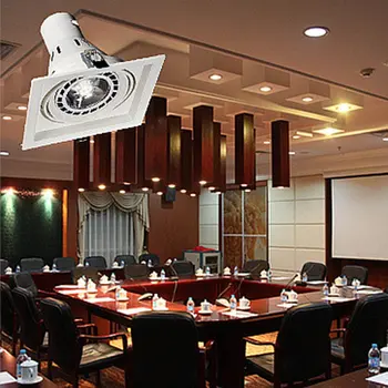 

Aluminum 300g 220V Long lifespan with 20000h 35W LED Embedded Ceiling Down Light for Lobby Lounge and Hall Lighting