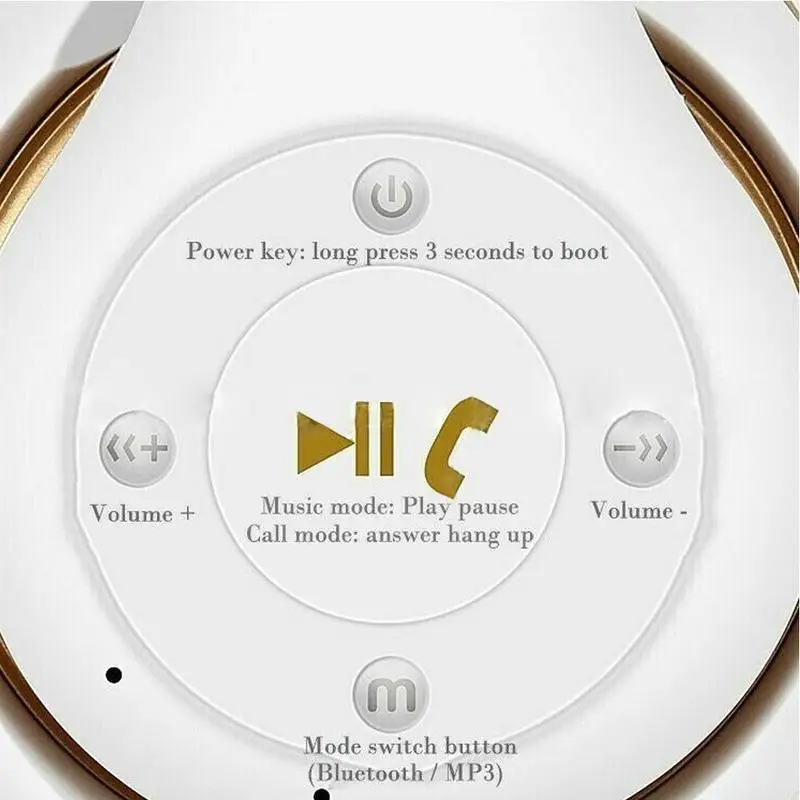 Беспроводные Bluetooth 4,1 Стерео Наушники Турбины Ураган H ответ на телефон гарнитура удобно носить наушники с микрофоном