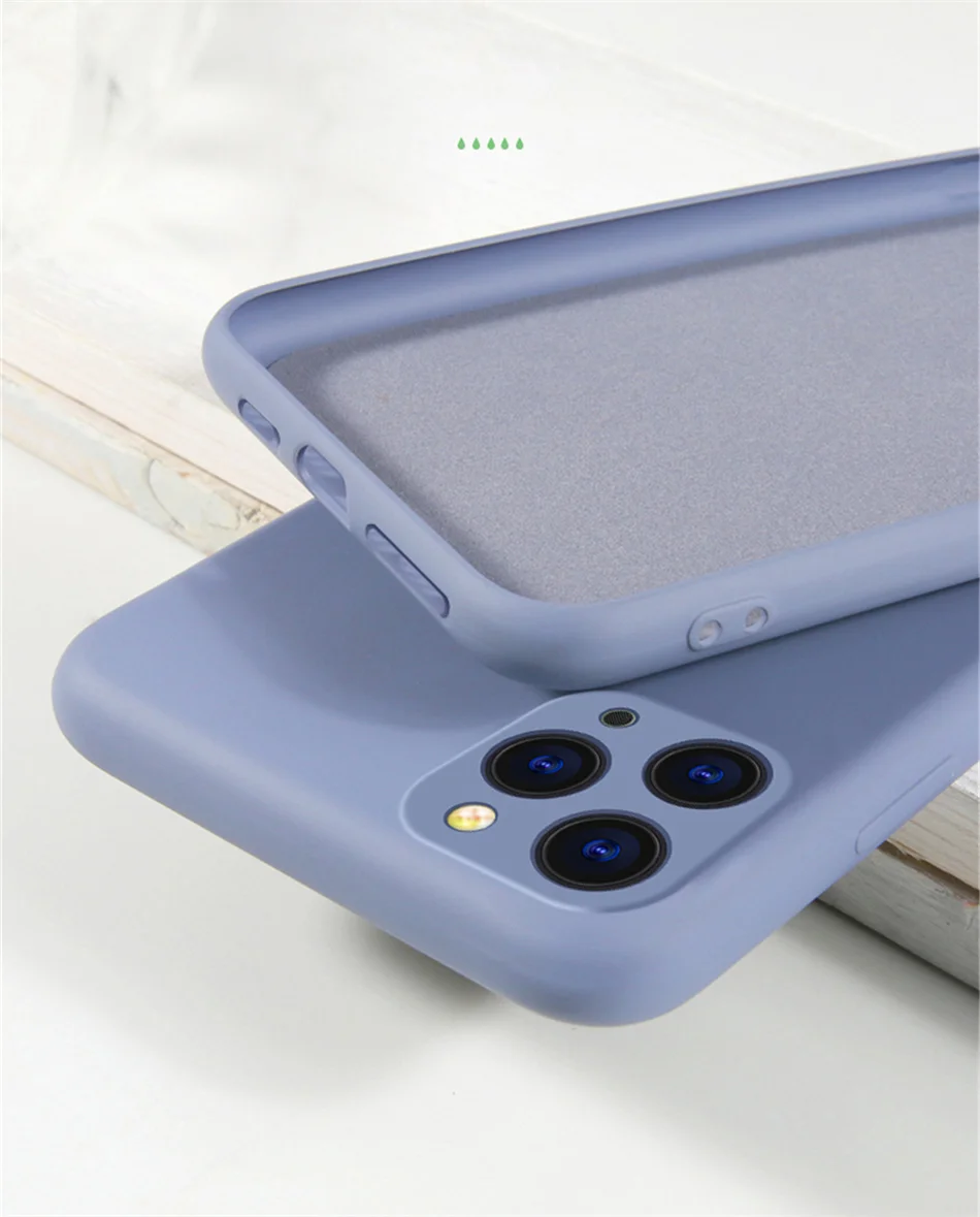 The Armour Liquid Silicone Case With Ring Holder For iPhone
