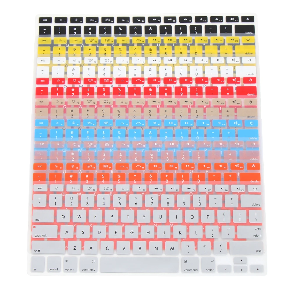 Keyboard Cover For Apple Macbook 13" 15" 17" A1369 A1466 A1425 A1502 A1398 A1278 A1286
