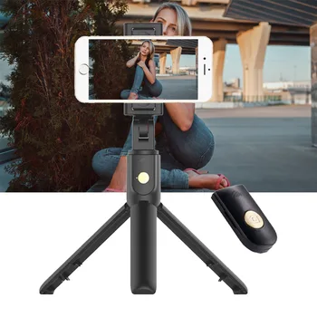 

Portable Wireless Bluetooth Selfie Stick Extendable Handheld Monopod Foldable Mini Tripod With Shutter Remote For IOS Android