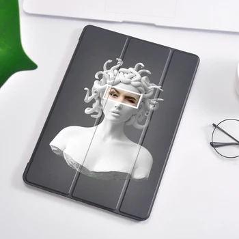 

iPad Case Paint Spoof For iPad Pro 11 2020 Case Soft Silicone Back Funda Protective Cover iPad 7th Generation Case Air 1 2 Coque