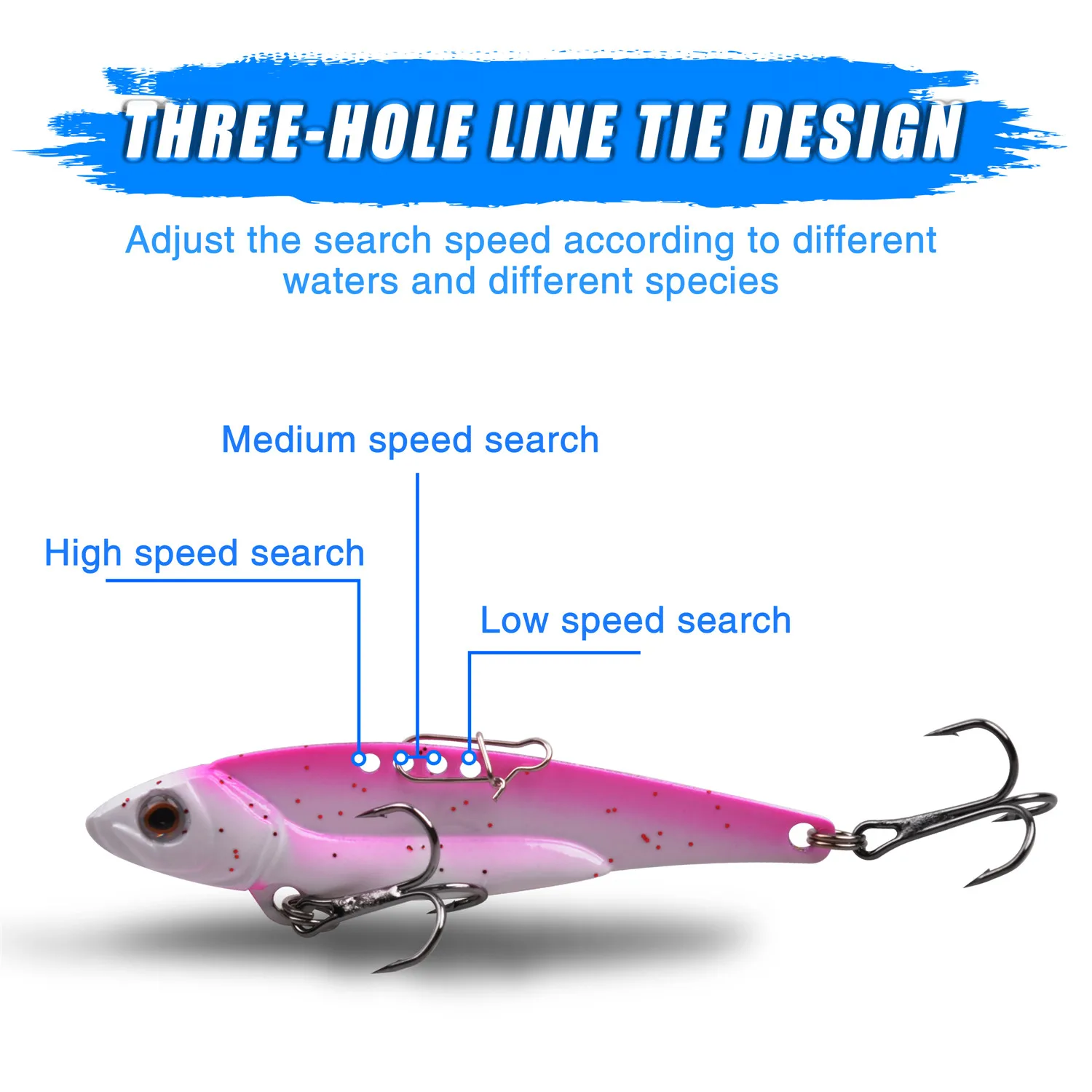 5 stücke Metall VIB Köder Vibe Angeln Jigging Löffel Harte Metall Klinge Köder Bass Angeln Lockt Swimbait für Bass Walleye forelle locken – Detail 4
