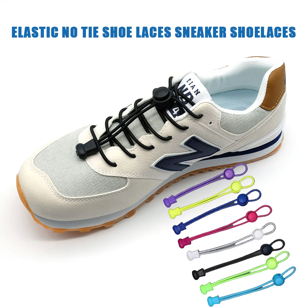 DBALL 16 Pièces Attache Lacet Boucles de Lacets Sans Cravate Magnétiques Sangle Chaussure Paresseuse Lacets Dégagement Rapide Pour Enfants Adultes Chaussures Sport Randonnée Décontractées