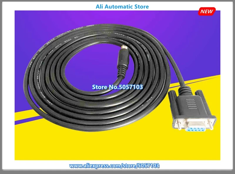 GT1000 GT1155 сенсорный экран Подключение Q PLC кабель GT01-C100R2-6P-10M