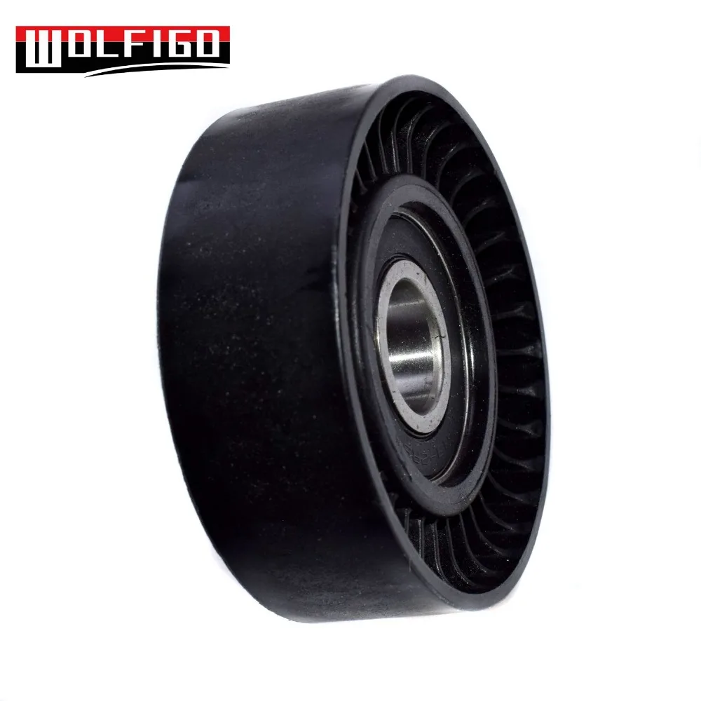 Belt Tensioner Pulley New Belt Tensioner Tension Pulley For VW Passat Bora Jetta Golf Caddy Audi A3 TT 06A903315D 06A903315E