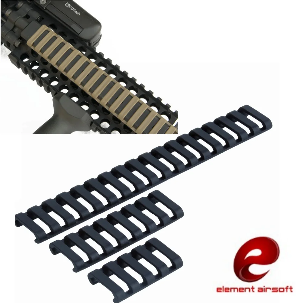 Element Airsoft 18-образными пазами лестница LowPro рельсовая Накладка защита для рук
