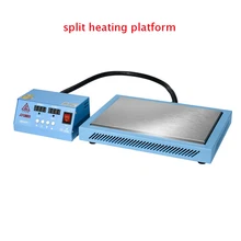 JF 976C Сплит нагревательная платформа Подогрев экран техническое обслуживание выделенный нагревательный блок 220V постоянная температура нагревательная станция