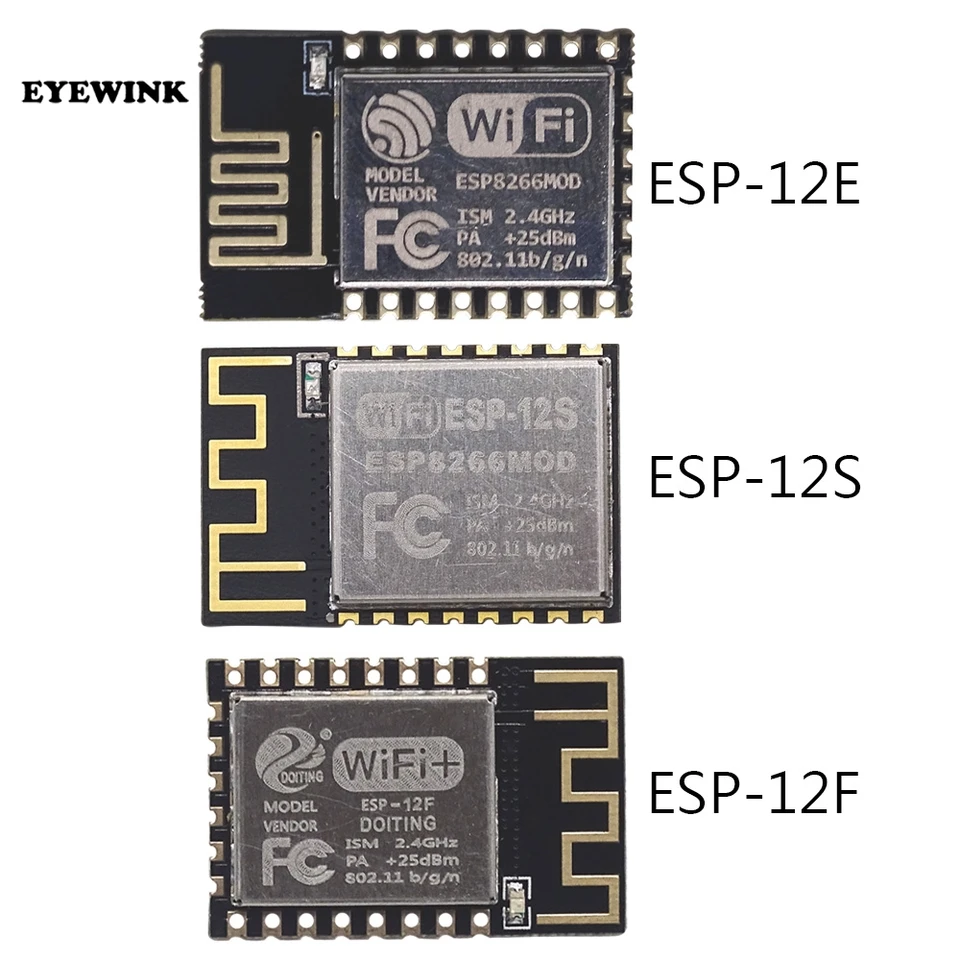 Módulo ESP8266 ESP-12F Adaptador WiFi 5V Sensor Redes Partes (Con ESP - Foto 10