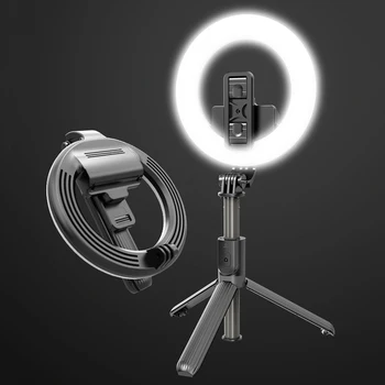 

Ne Photo LED Selfie Stick Ring Fill Light Dimmable Camera Phone Ring Lamp with Stand Tripod for Makeup Video Live Studio