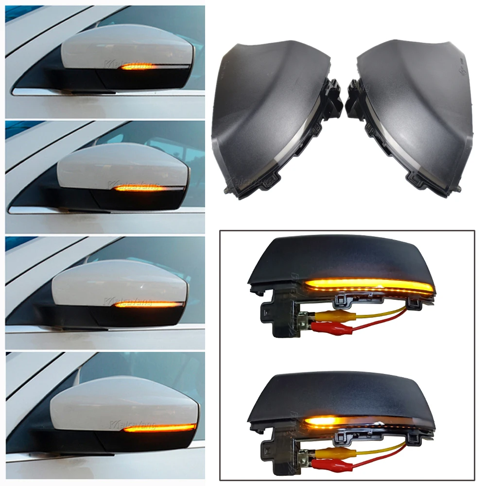 Для Volkswagen VW POLO MK5 6R 6C 2009 2013 2014 2015 2016 2017 динамичессветильник светодиодный