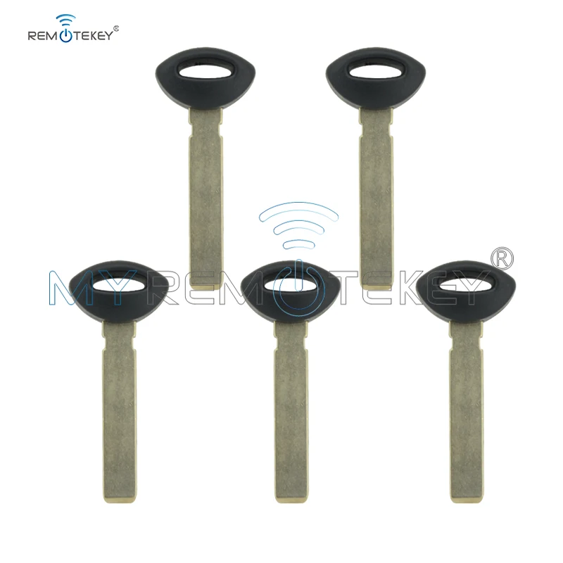 

Remtekey 5pcs IYZKEY10800400 Spare Remote Emergency Key For BMW Mini Cooper KR55WK49333 Smart Emergency Key Blade 2007-2015