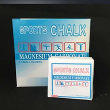 Гимнастика магния порошок Спорт Мел скалолазание Тяжелая атлетика противоскользящие гантели тренажерный зал оборудование Бадминтон Спорт меловой блок