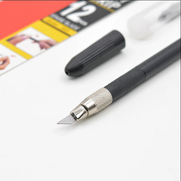 

Model Making Cutting Tools Pen Knife Multi-function Carving Knife Model Cutting Knife Provid 12 Blades
