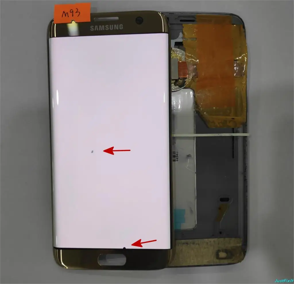 Замена ЖК-дисплея для samsung Galaxy S7 edge G935F G935A G935FD дефект ЖК-дисплей с сенсорным экраном дигитайзер