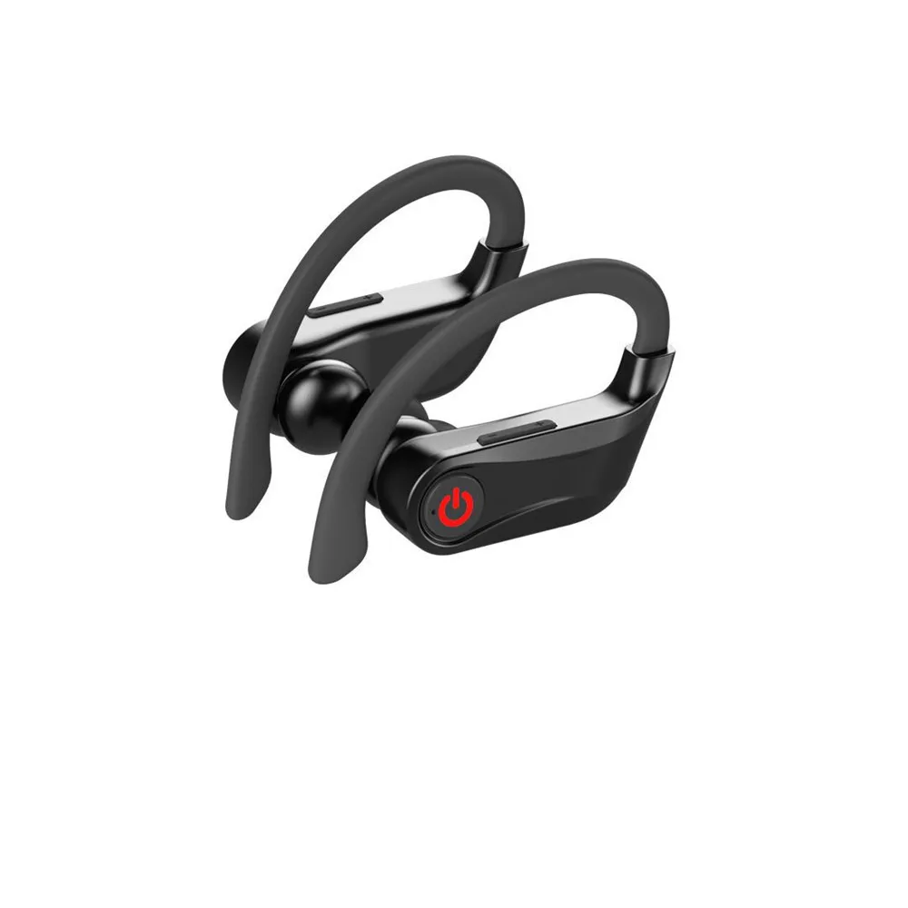 TWS Bluetooth гарнитура с двойным микрофоном ушной крючок беспроводная гарнитура Bluetooth 5,0 с 950 мАч зарядная коробка для мобильного телефона