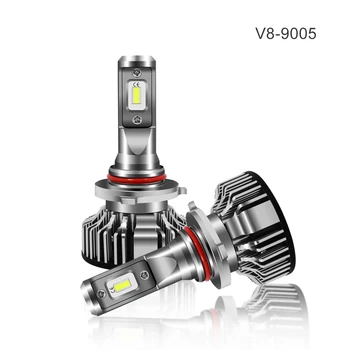 

H1 H3 H4 H7 H8 rya H11 H13 9004 9006 9007 9012 Car LED Headlight Bulbs 100W 8000LM 6000K 7000K(H4)