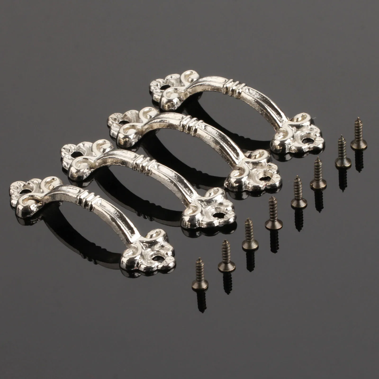 4 шт. 38 мм декоративная коробка для украшений ящик ручка шкафа буфета мебели и с