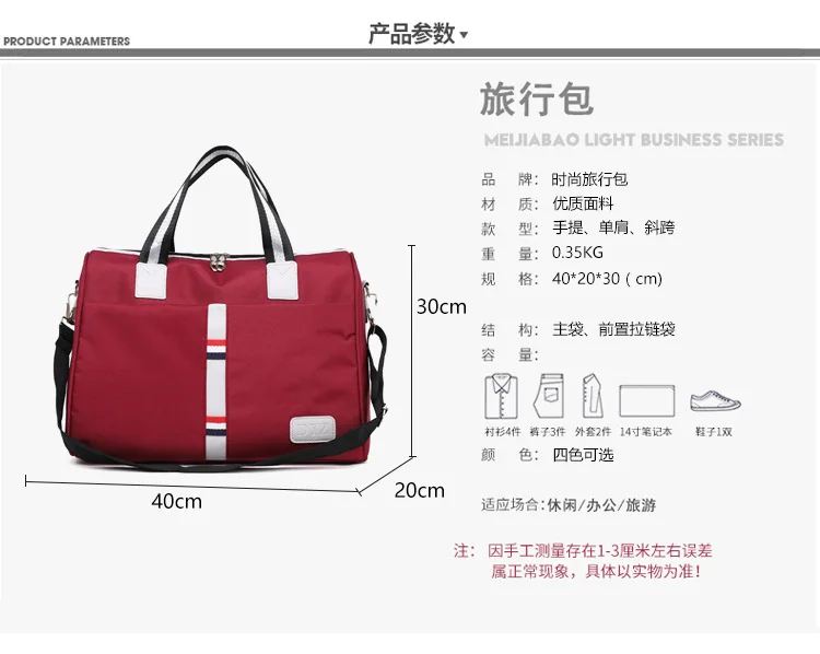 New large-capacity fashionable outdoor bags nylon single shoulder diagonal bags trend large-capacity handbags