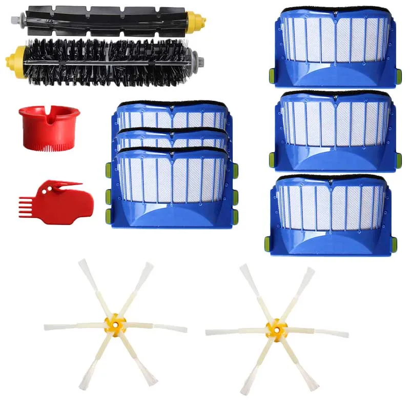 

Replacement Filter Brushes Set For IRobot Roomba 600 Series 605 610 615 616 620