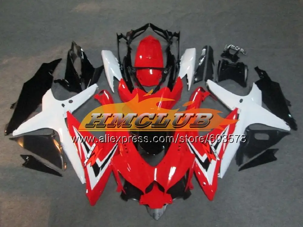 Средства ухода за кожей для SUZUKI GSXR 750 600 08 GSXR750 08 09 10 7CL. 30 серебристо-пламя GSX-R600 GSXR-750 K8 GSXR600 2008 2009 2010 обтекатели - Цвет: No. 11