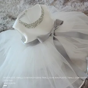 Платья невесты для маленьких девочек, детская юбка принцессы Детское платье торжественное платье для девочек свадебное платье пачка S