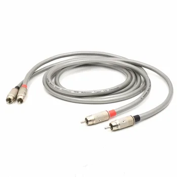 

AN-Vx Solid Core 99.99% Pure Silver RCA Interconnect cable 1.5M