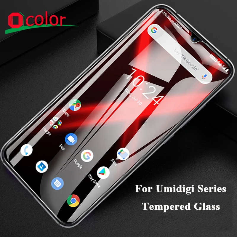 Закаленное стекло ocolor для Umidigi Power A5 Pro A3X ультратонкая Защитная пленка переднего