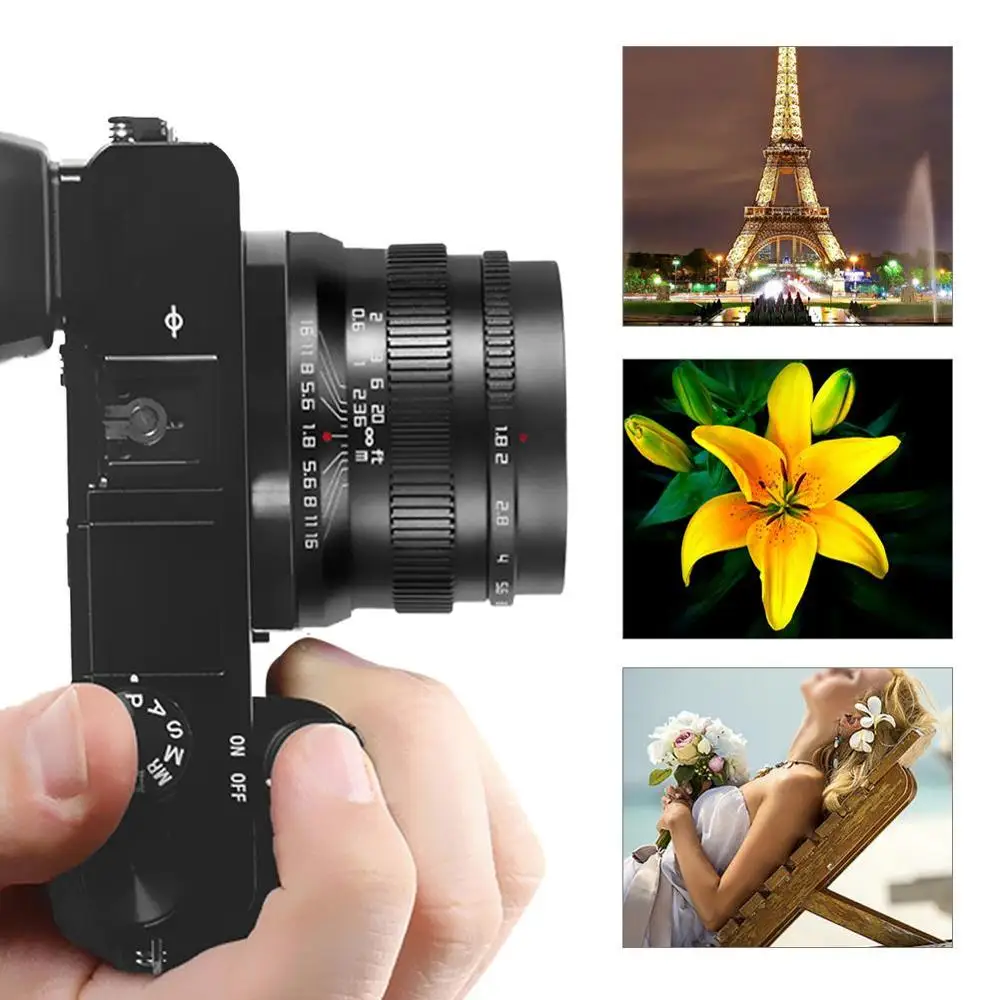 Ручной Prime объектив для Sony 22 мм F1.8 E mount Fuji с большой диафрагмой ультра широким