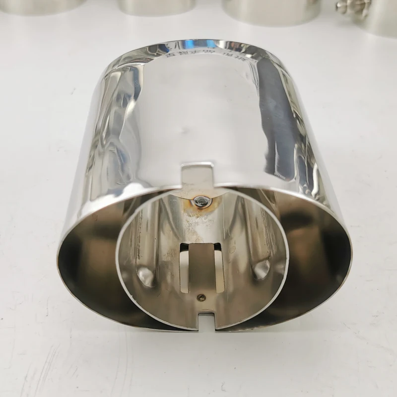 Exhaust Tip Muffler End Pipe Protector Stainless Steel Tail Decoration Decorative Tip For toyota-RAV4 exhaust pipe tip tail pipe muffler