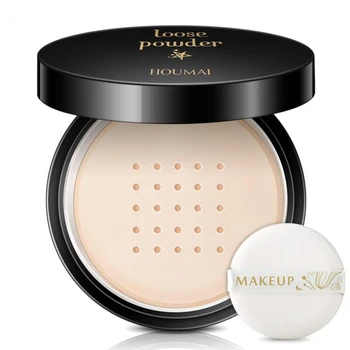 

Face Powder Makeup Loose Concealer Oil Control Make Up Setting Powder Long-lasting 3 Colors