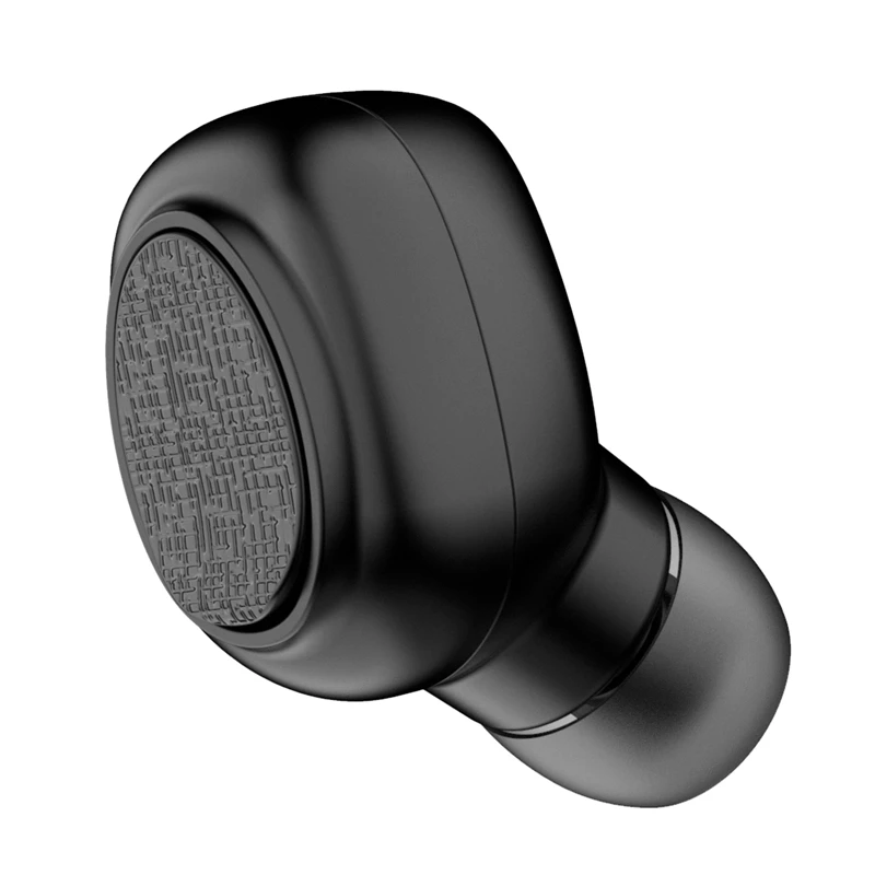 Беспроводная bluetooth-гарнитура, стереонаушники Tws, спортивные наушники с зарядным держателем для Ios, Android, телефона, черный пластик