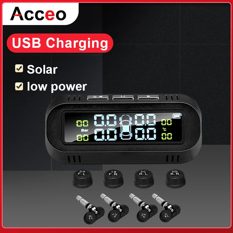 Умный Автомобильный датчик давления в шинах ACCEO|Датчик шинах| |