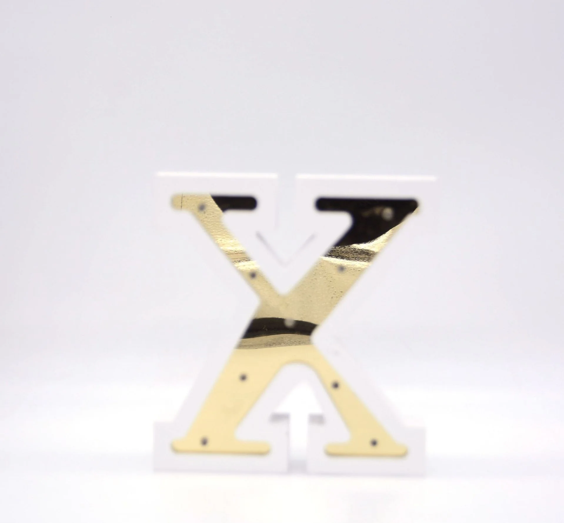 LEDIARY Wooden LED Letter Night Lights Golden A-Z Sign Alphabet HOME LOVE Wedding Birthday Party Wall Table Sofa Decor Lighting