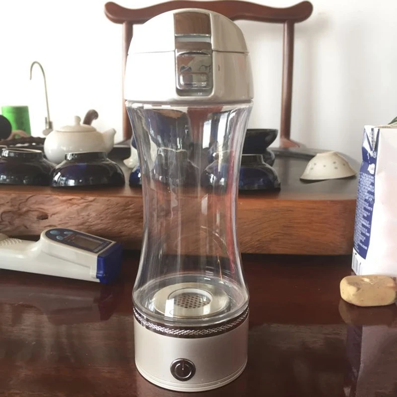 Водородная бутылка для воды, богатый водород, генератор воды, водород, щелочная машина, чашка для воды H2, ионизатор, анти-старение