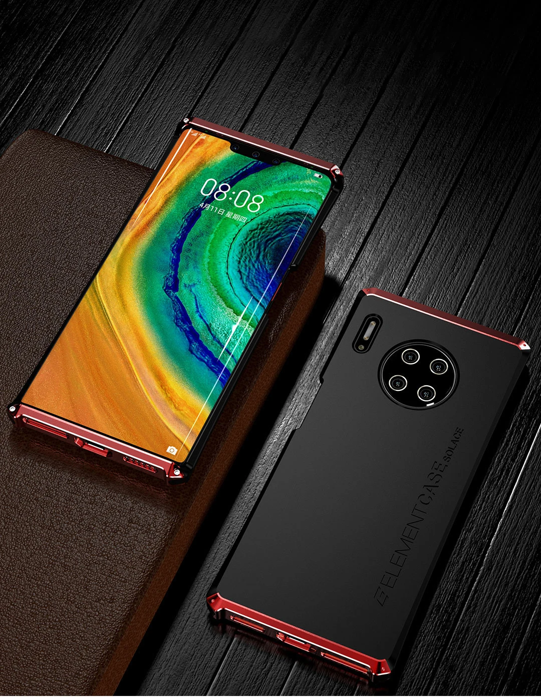 Роскошный металлический чехол для huawei mate 30 Pro mate 30 чехол Ультратонкий 3 в 1 Алюминиевый и Гибридный PC противоударный чехол