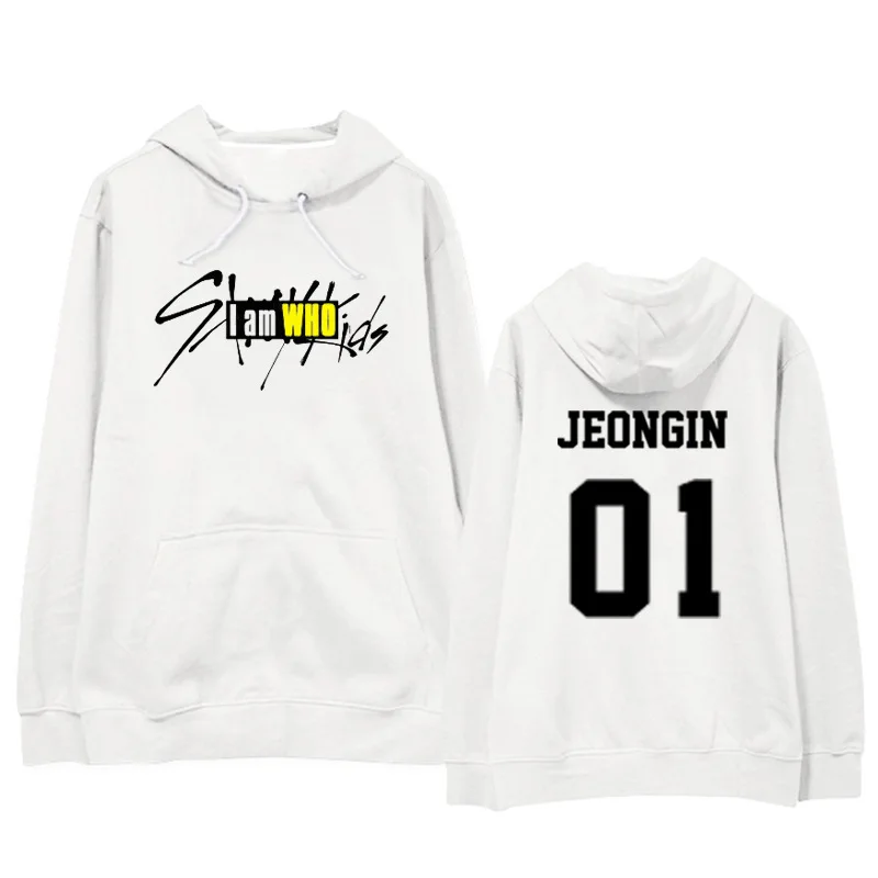 Kpop Straykids/одежда с надписью «I am WHO» осенне-зимние толстовки с длинными рукавами в Корейском стиле для школьников k-поп свитшоты k-pop