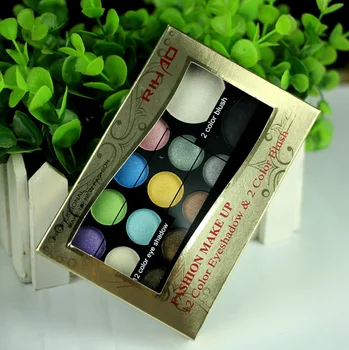 

12 hao RIHAO diamond eye shadow color smoked 8937 color eye shadow brunet eye shadow