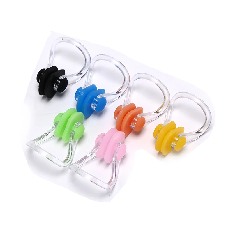 

1Pc Prevent Water Protection Ear Plug Waterproof Soft Swimming Earplugs Nose Clip Case Protective Swim Dive Supplies