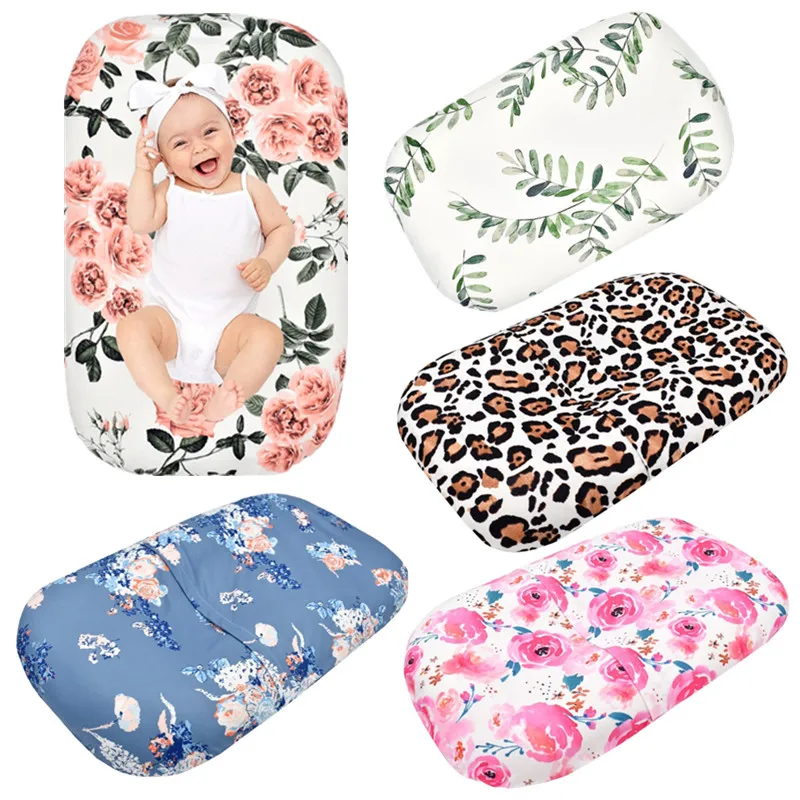 Soft baby bed sheet removable slipcover fitted sheet baby changing pad cover for newborn lounger bionic bed crib