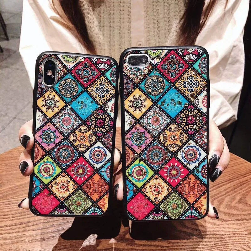 

Folk Custom Triple Color Silicone Case for IPhone 7 8 Plus 8 Case for IPhone 7 Plus 7 6S 6 Plus XR XS Max XS X Capinha