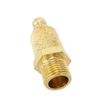 

4V210-08 DC 24V Solenoid Pneumatic Valve 5 Port 2 Position & Flow-Speed Control Connector Muffler&Male Connectors