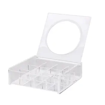 

1PC Functional Transparent Practical Clear Acrylic Storage Box with Mirror Cover