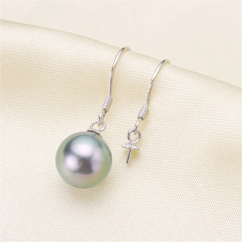 

Earrings Accessories For Women DIY Jewelry Making Handmade Pearl Ear Hook Party 925 Silver Unique