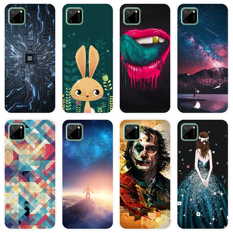 For Realme C11 Case Silicone TPU Soft Phone Case For Realme C11 C 11