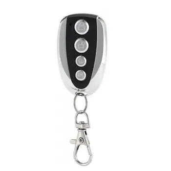 

Lz-0020Abcd 433Mhz Wireless Duplicator Duplicator 4 Buttons Metal Clone Controller For Garage Door Universal Key Fob