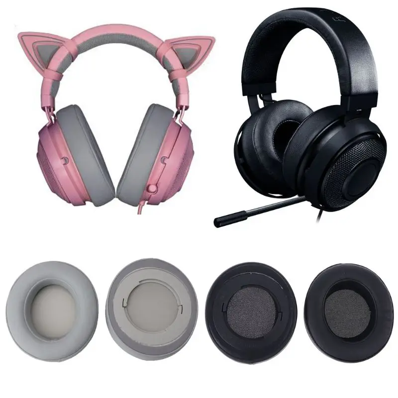 Replacement Eapads Earmuffs Cushion for Razer Kraken 7.1 Chroma V2 USB Gaming Pro Headphone C90F | Электроника