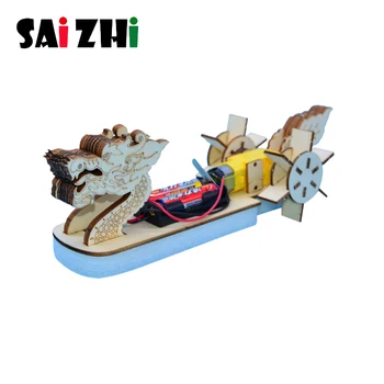 

Saizhi handmade Dragon Boat toy Science experiments toy DIY materials boat Children 's educational toys best gifts for kids