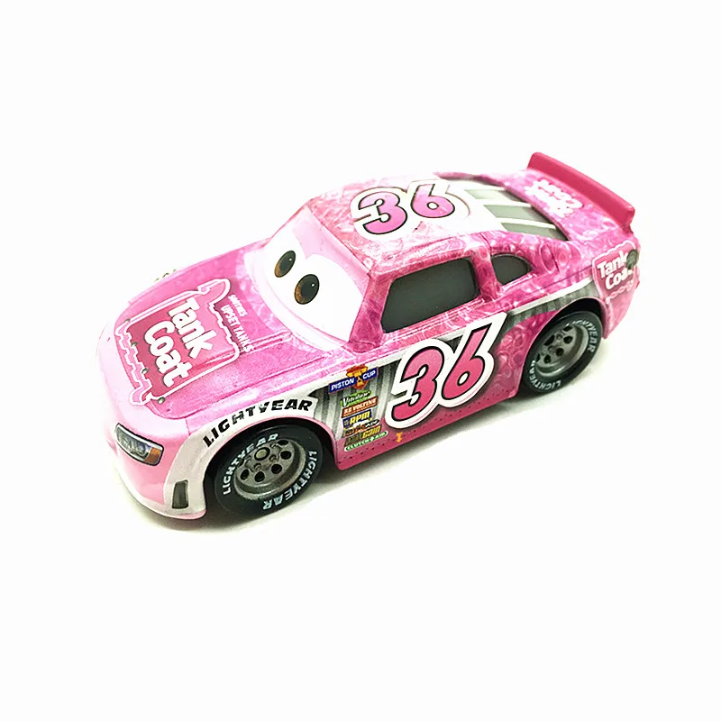 Дисней Pixar Racing 2 3 Golden Thunder McQueen пуленепробиваемый автомобиль из сплава 1:55 · Storm Ramirez